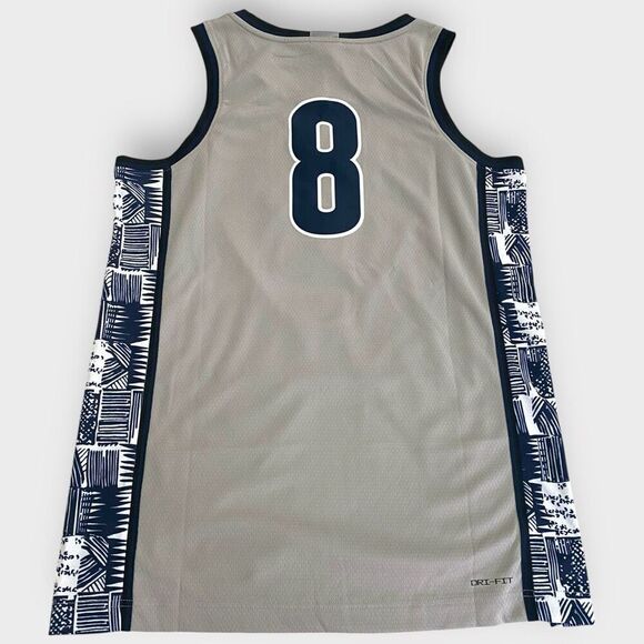 Nike Jordan Georgetown Hoyas #8 Elite Gray Jersey Mens size Medium CN2994-052 - Picture 8 of 12